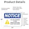 Signmission Safety Culture Sign, 24 in Width, Vinyl Decal, Rectangle OS-2PACK-NS-D-1824-L-19090 - alternate 2